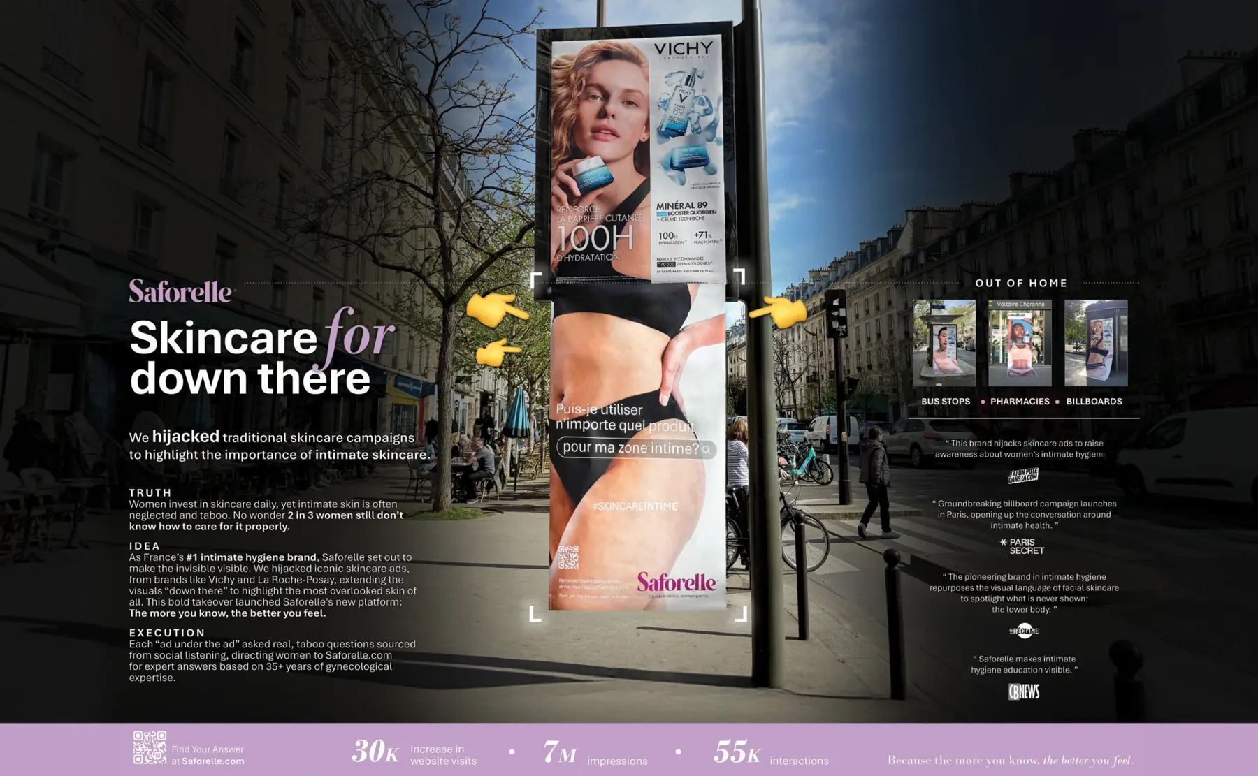 12458 Online Results Brochure Image SAFORELLE SKIN CARE FOR DOWN THERE Print 001 2048X1264