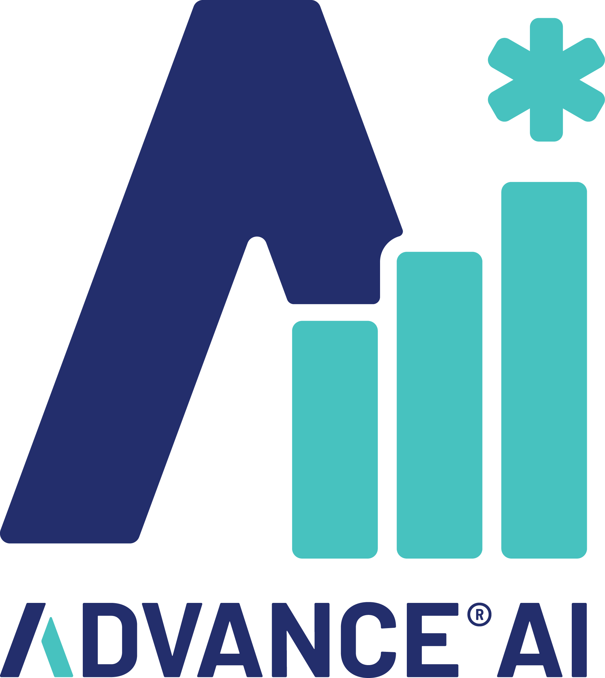 ADVANCE AI Logo File CMYK Inverted