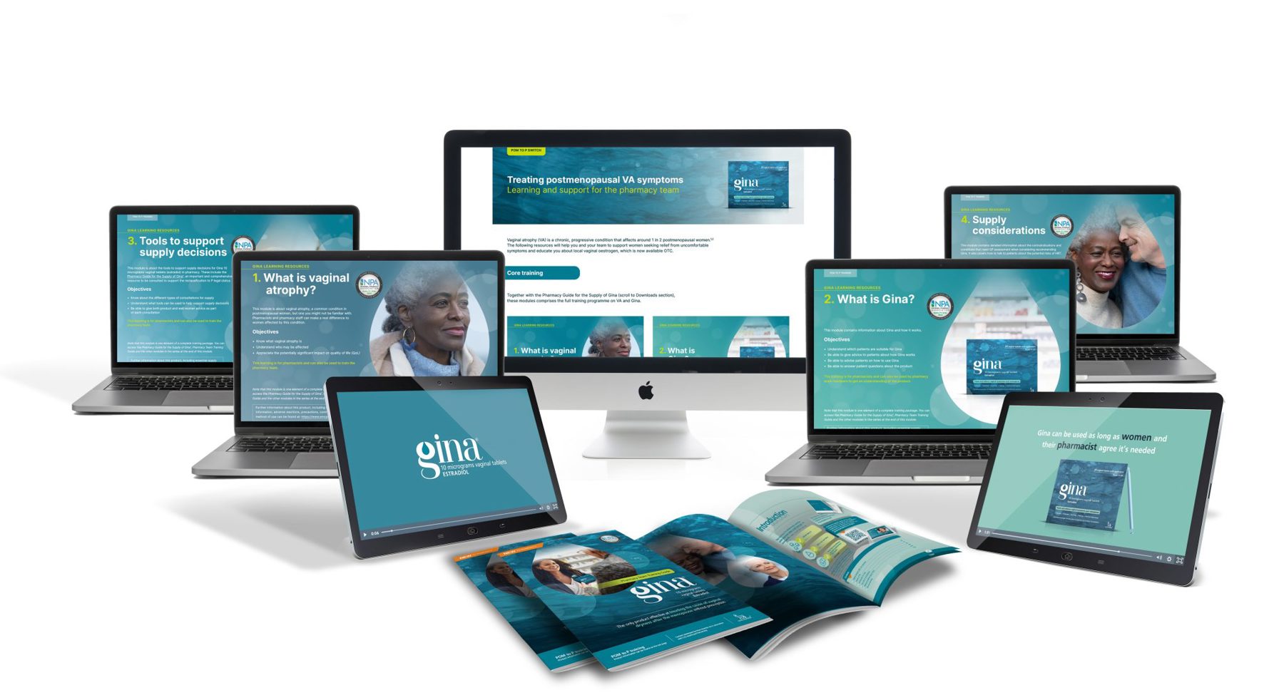 4496 Online Results Brochure Gina CIG Training Digital Print Open 2048X1117