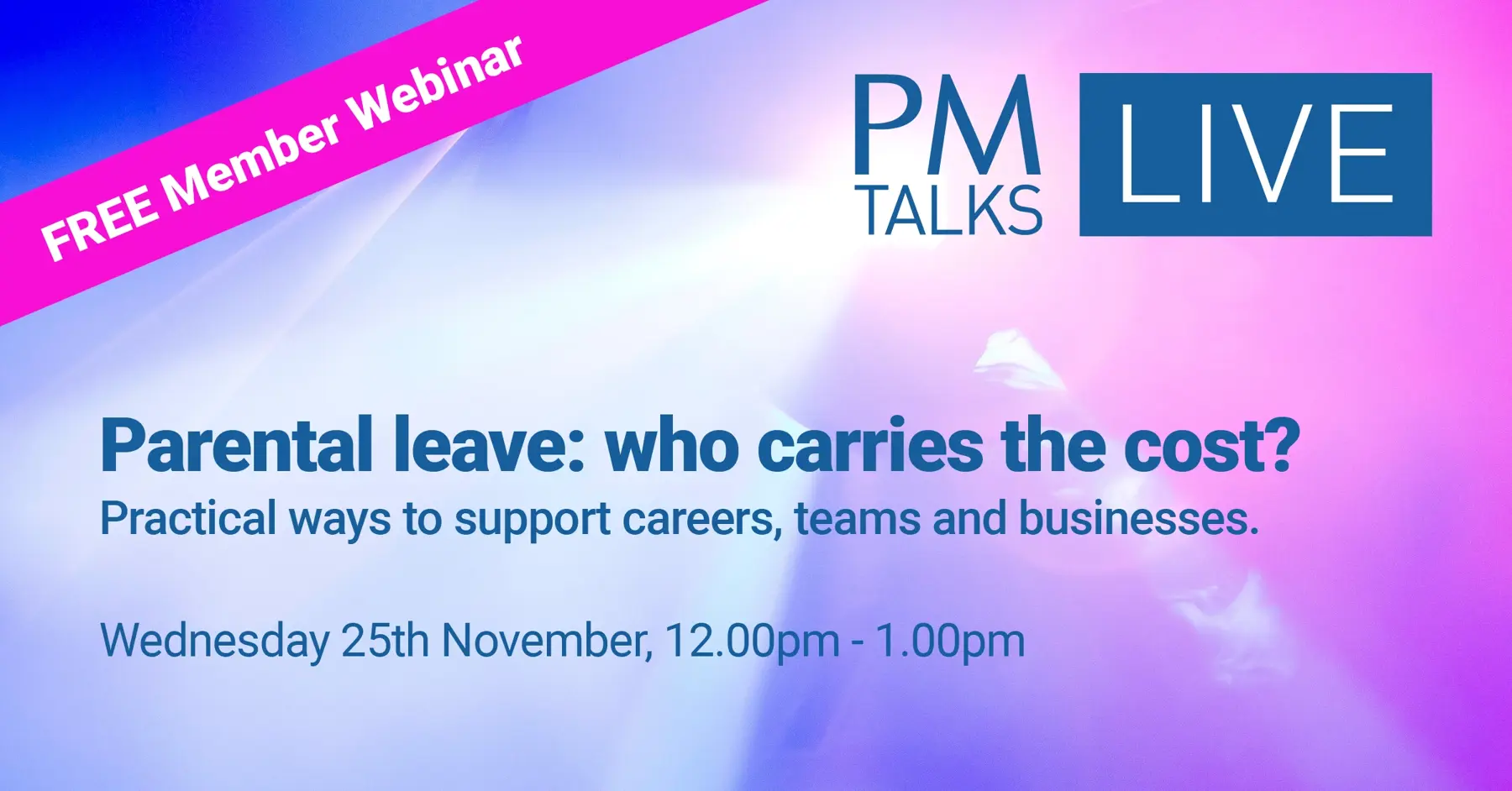 PM Talks LIVE 25Nov Banner