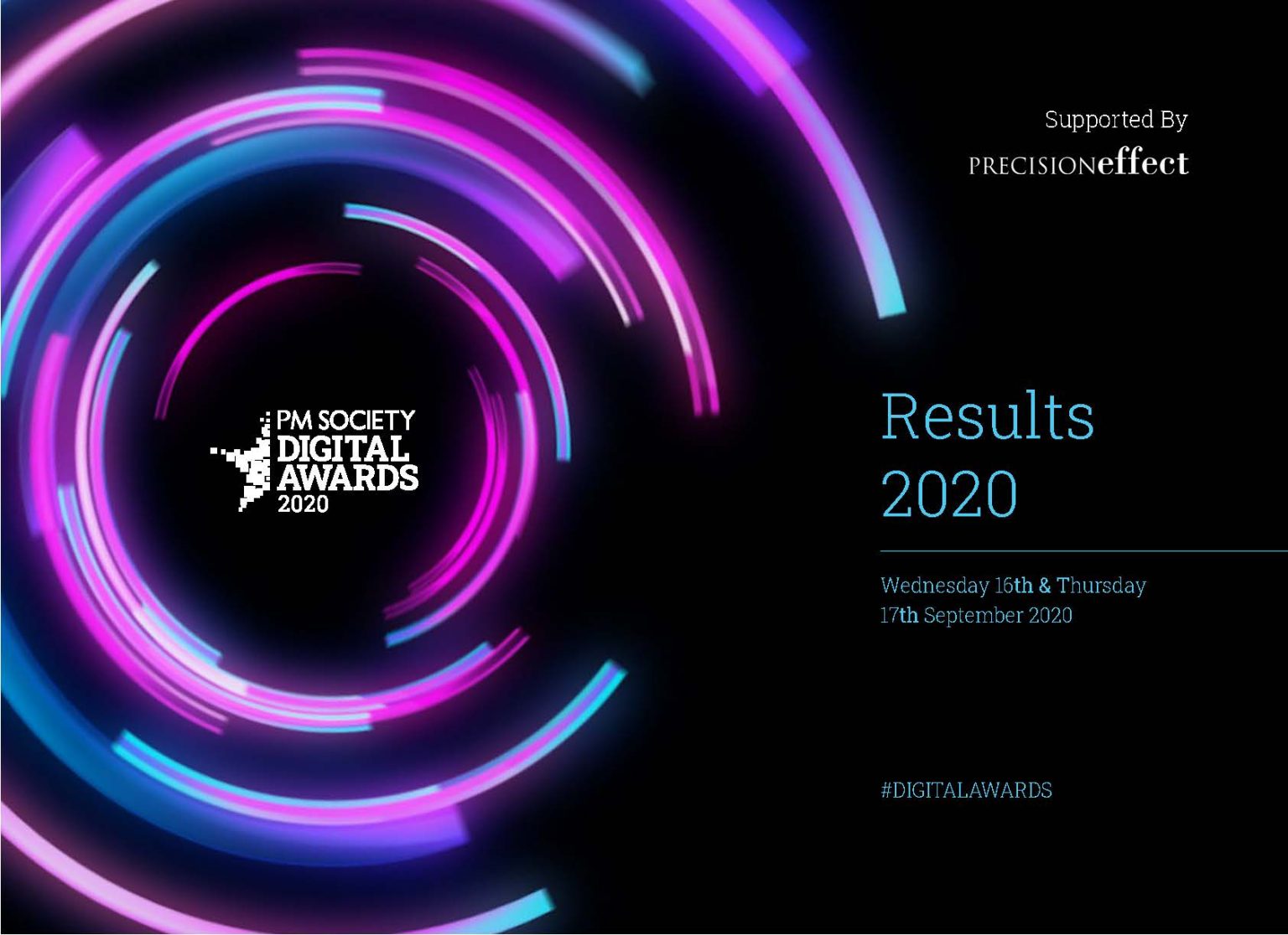 Digital Awards 2020 Results PM Society