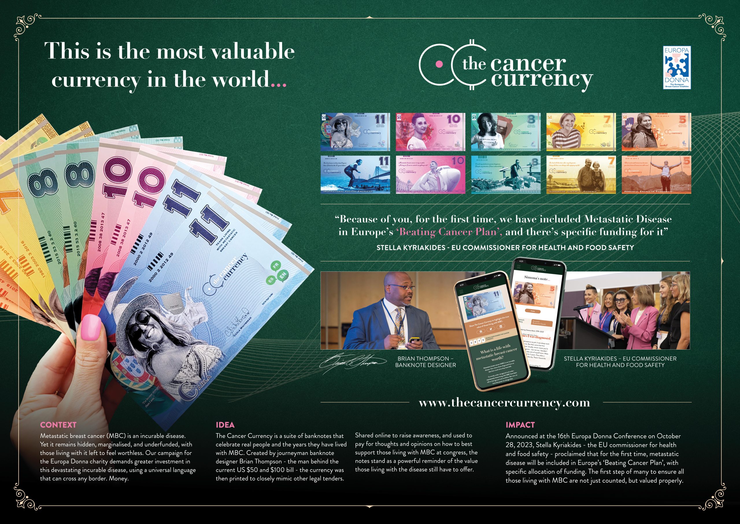 Cancer currency